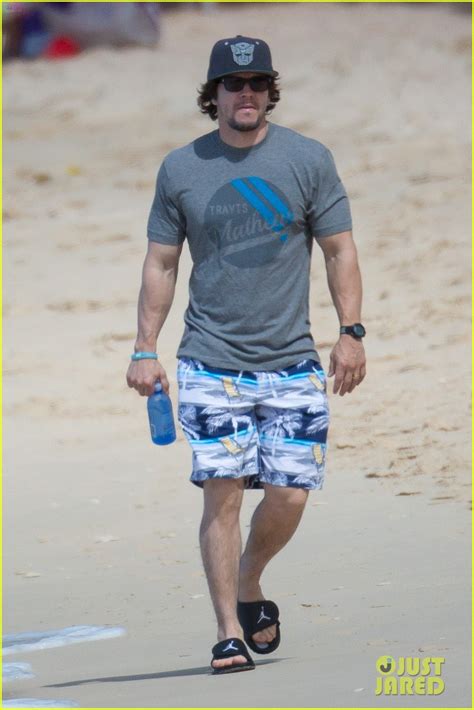 Mark Wahlberg Shows Off Ripped Shirtless Body In Barbados Photo Bikini Mark