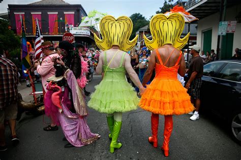 Southern Decadence Drag Queens Strut Sparkle Through The French