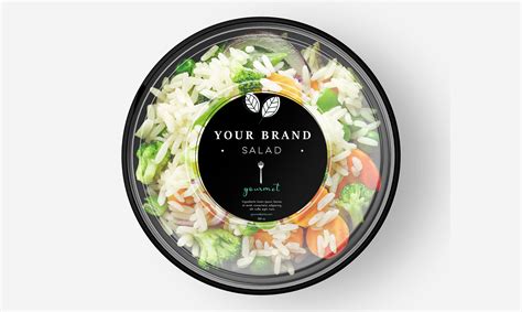 Custom Printable Food Label Design Salad Label Food Etsy Ireland