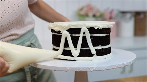 How To Make A Semi Naked Wedding Cake British Girl Bakes
