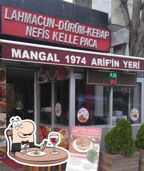 Menu At Mangal Kebap D R M Istanbul Su Cd No