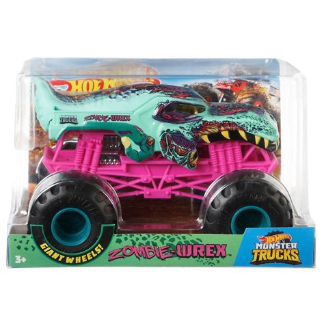 Hot Wheels Монстр трак 1:24 "ZOMBIE-WREX - Зомби Рекс" FYJ83/GC24 ...