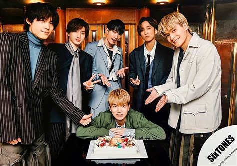 Charm On Instagram “ こーちはぴば💛 Sixtones 松村北斗 田中樹 ジェシー 京本大我