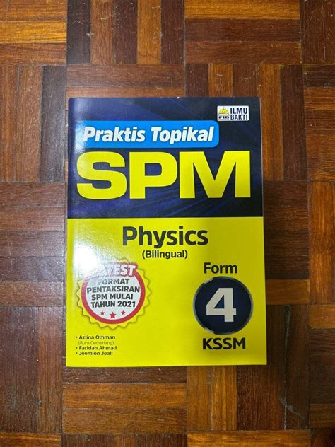 Praktis Topikal Spm Physics Fizik Form Kssm Spm Hobbies Toys