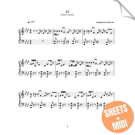 Sheet Music Midi Sachin Sen