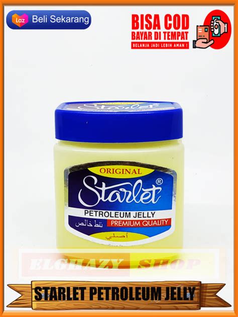 Starlet Petroleum Jelly 100 Gr Original Pelembab Untuk Kulit Kering