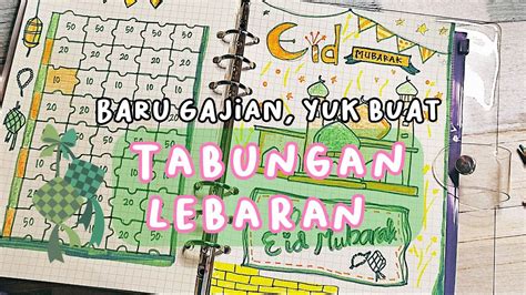 Budget Awal Bulan Membuat Tabungan Lebaran Youtube