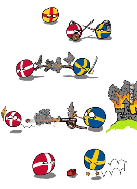 Sweden vs Denmark, Then and now... börk børk - 9GAG