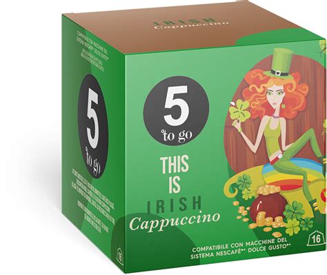 Cafea Capsule Irish Cappucino Compatibile Nescafe Dolce Gusto 16