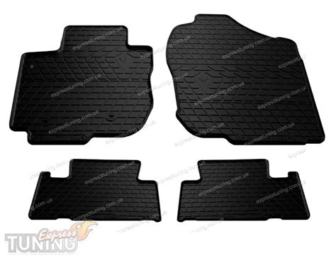Резиновые коврики Тойота Рав 4 3 (коврики в салон Toyota Rav4 3 ...