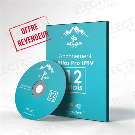 Offre Revendeurs ATLAS Pro IPTV France ElectroSatPro Fr