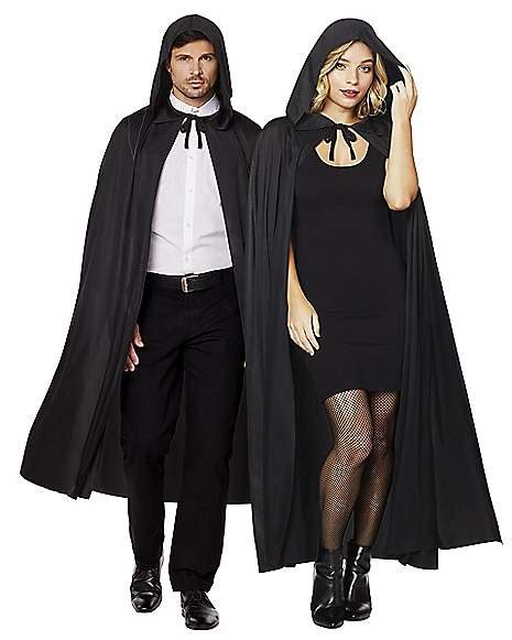 68 Inch Hooded Cape - Spirithalloween.com