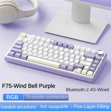 New Arrival Ready Stock Aula F Customized Mechanical Keyboard Gasket Structure Full Key Hot