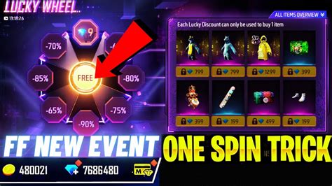 Luck Wheel Free Fire 9💎diamond Spin Trick Luck Wheel Luck Wheel 2023 Event North America