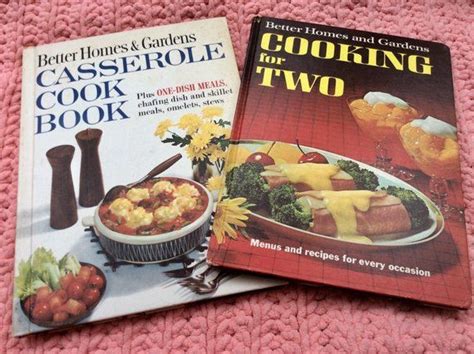 Better Homes And Gardens Vintage Cookbooks Group Of 2 Etsy Casserole Cooking Vintage