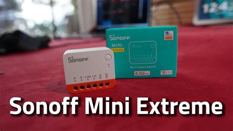 Sonoff Mini Extreme Sonoff Mini R Smartnydom Youtube