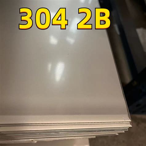 SUS304 Stainless Steel Sheet Din 1 4301 Grade 2B Matt Finish 60mm