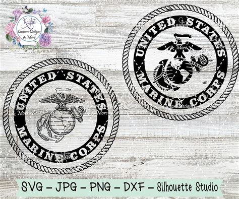 Us Marine Corps Svg Template Digital Download