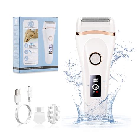 OCTMOM 3 In 1 Electric Razors Shavers Bikini Trimmers For Women Wet