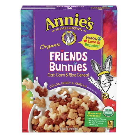 Save On Annies Homegrown Friends Bunnies Cereal Organic Order Online