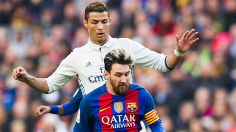 Messi And Ronaldo Share Adorable Kiss Ahead Of Clasico In Barcelona