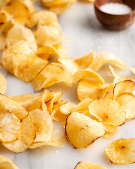 Quick 3 Ingredient Yuca Chips Cassava Chips A Sassy Spoon