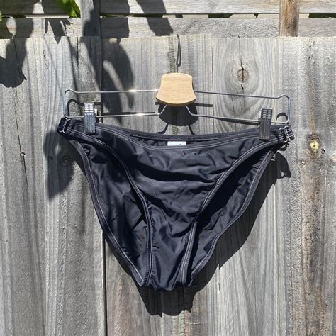 Luka Rey Slider Bikini Briefs Bottoms Black White Depop