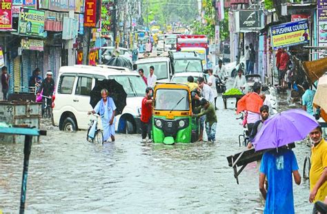 Relief From The Sky In Dholpur Four And A Half Inches Of Rain धौलपुर