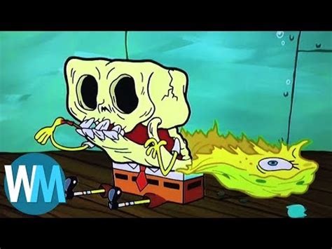 Top 10 Times SpongeBob SquarePants Went Too Far En