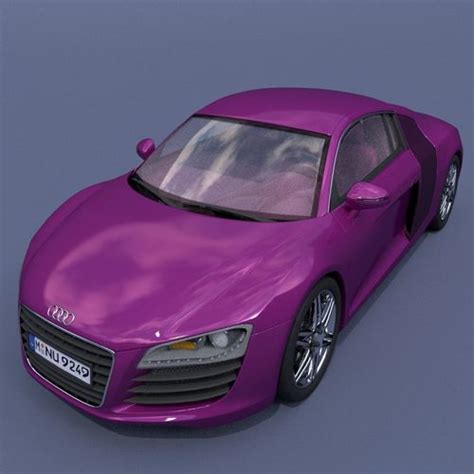 Audi R8 3d Model Cgtrader