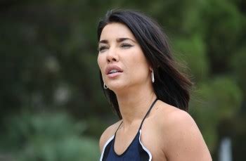 Jacqueline Macinnes Wood In Bikini On The Set Of The Bold And