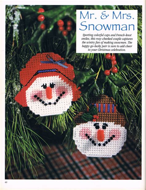 Plastic Canvas Christmas Ornament Patterns