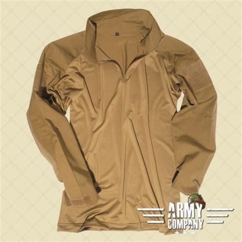 Tactical Mil Tec Shirt Coyote Army Company Nederland