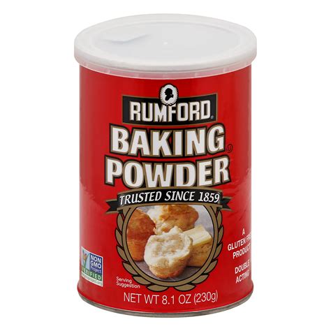 Rumford Aluminum Free Baking Powder Shop Baking Soda And Powder At H E B