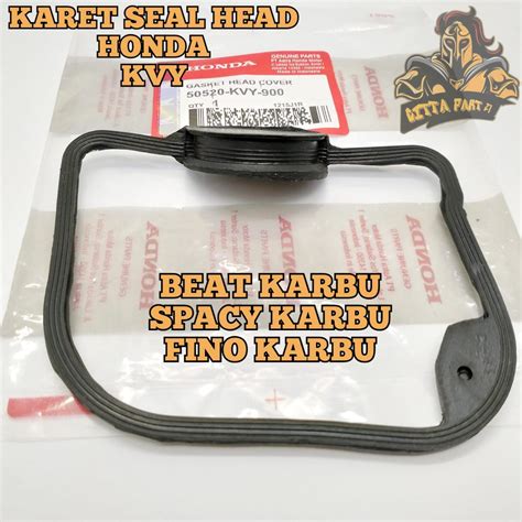 Rubber GASKET SEAL HEAD HONDA KVY ORIGINAL Quality ORIGINAL HONDA AHM