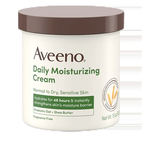 Daily Moisturizing Cream For Normal To Dry Sensitive Skin Aveeno