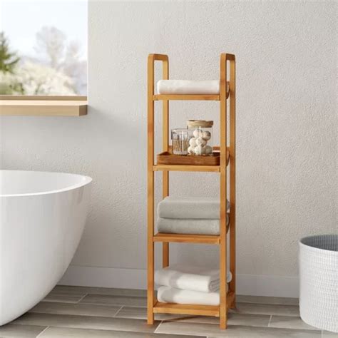 Bathroom Standing Shelf Unit Everything Bathroom