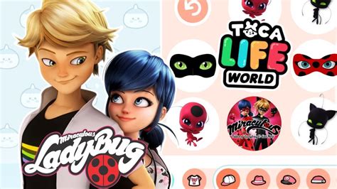 Miraculous Ladybug Cat Noir Toca Life World Toca Love Story