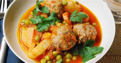 Boulettes De Viande Navets Et Carottes Fa On Tajine