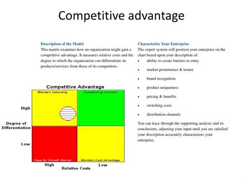 Competitive Advantage