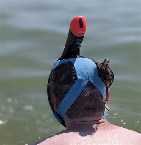 Test du Masque EasyBreath un masque de snorkeling pour débutant amateur Ligue de la Mer