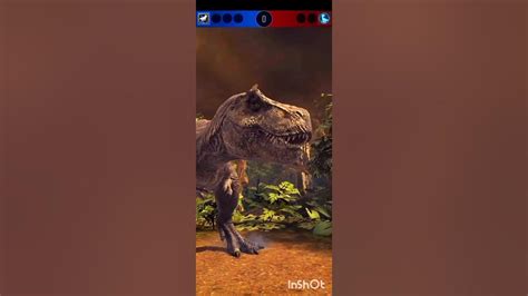 Rexy Vs Indominus Rex Jwa Jurassic Jurassicworld Jurassic World Alive Youtube