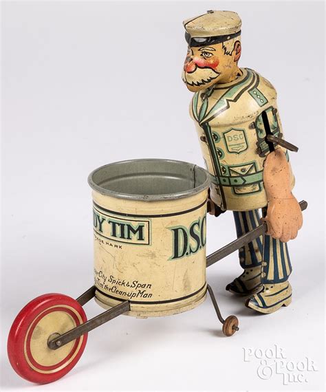 Marx Tin Lithograph Wind Up Tidy Tim Sold At Auction On 6th December