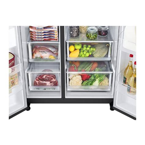 Lg Nett 655l Side By Side Inverter Refrigerator Gc B257sqvl Matte