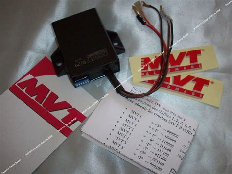 Boîtier CDI calculateur MVT EPROM 5 RJ 23 pour allumage MVT Premium