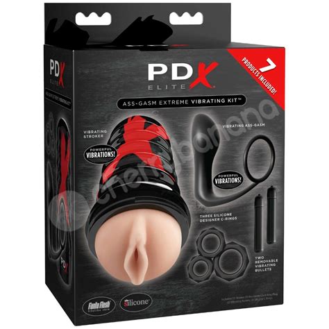 Buy Pdx Elite Ass Gasm Extreme Vibrating Sex Toy Kit Online