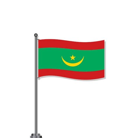 Premium Vector Illustration Of Mauritania Flag Template