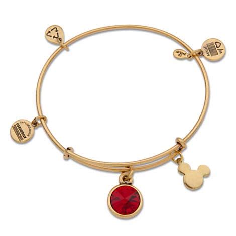 Disney Alex and Ani Bracelet - Birthstone - Gold