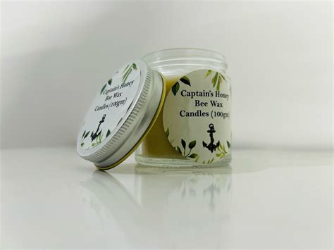 Bee Wax Scented Candles - Captain's Honey