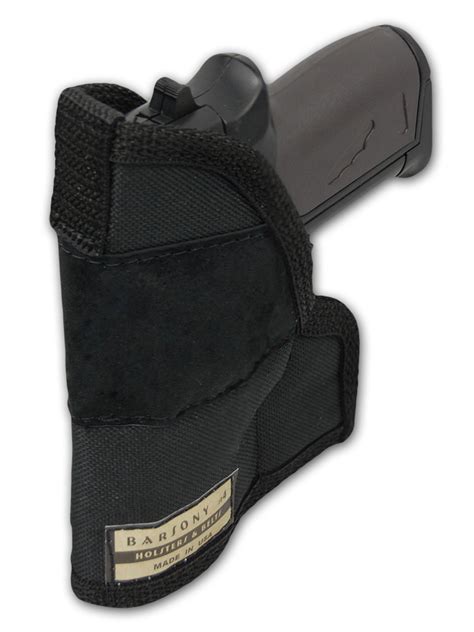 Ambidextrous Pocket Holster for Mini/Pocket .22 .25 .380 .32 Pistols - Barsony Holsters